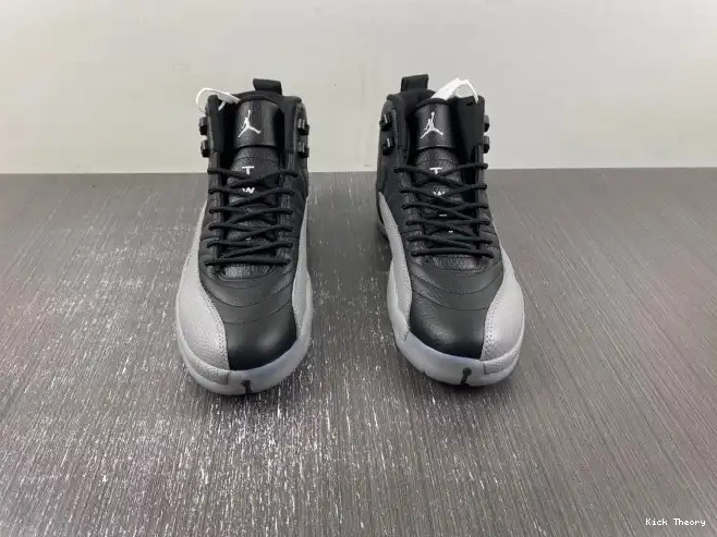 Kicktheory Wolf CT8013-019 Grey Air 12 Black Jordan 0606
